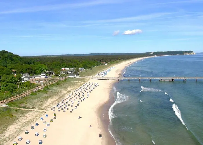 Appartement Mit Meerblick Und Terrasse, Gratis Nutzung Vom Ahoi Erlebnisbad Und Sauna In Sellin - Meeresblick 63 *